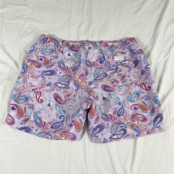 Bluemint Mens Light Purple Overprint Swin Shorts..See Measurements. - Picture 7 of 8